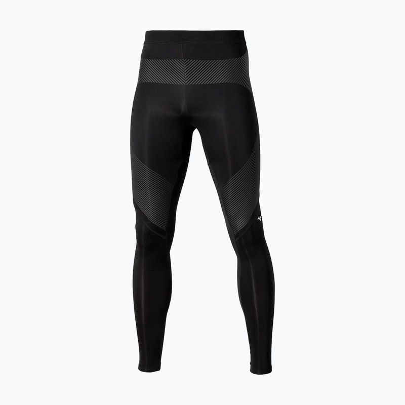 Herren-Laufleggings Mizuno Tech Biogear Sonic Long black 3