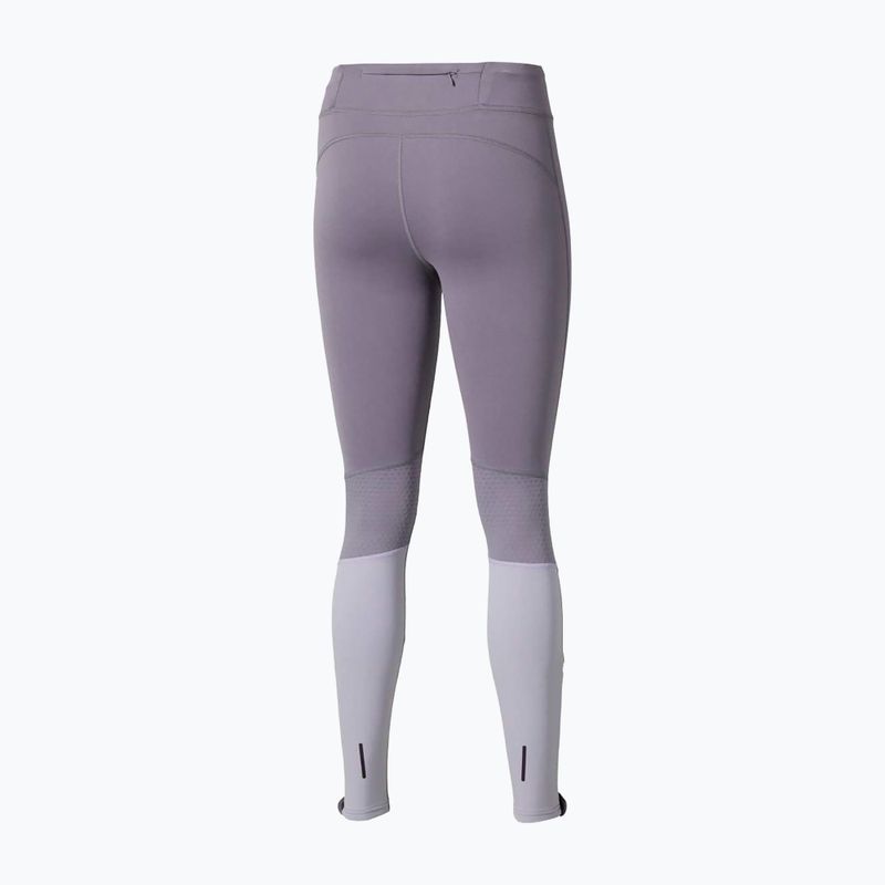 Damen-Laufleggings Mizuno Active Warmalite Long quicksilver 2