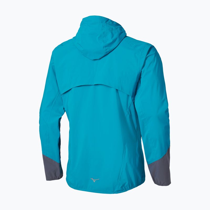 Mizuno Waterproof 20K ER capri breeze Laufjacke für Herren 6