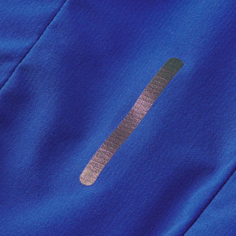 Herren Mizuno Active Alpha Hodded sodalite blau Laufjacke 4