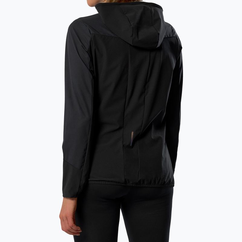 Damen Laufjacke Mizuno Active Alpha Hodded schwarz 3