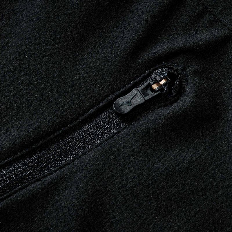 Damen Laufjacke Mizuno Active Alpha Hodded schwarz 8