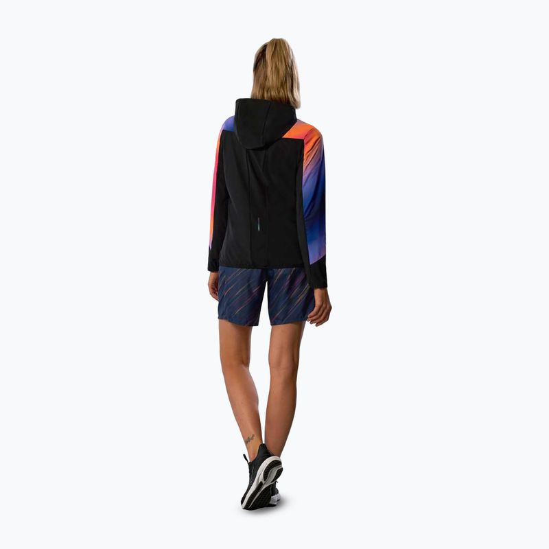 Damen-Laufjacke Mizuno Active Alpha Hodded sunset 3