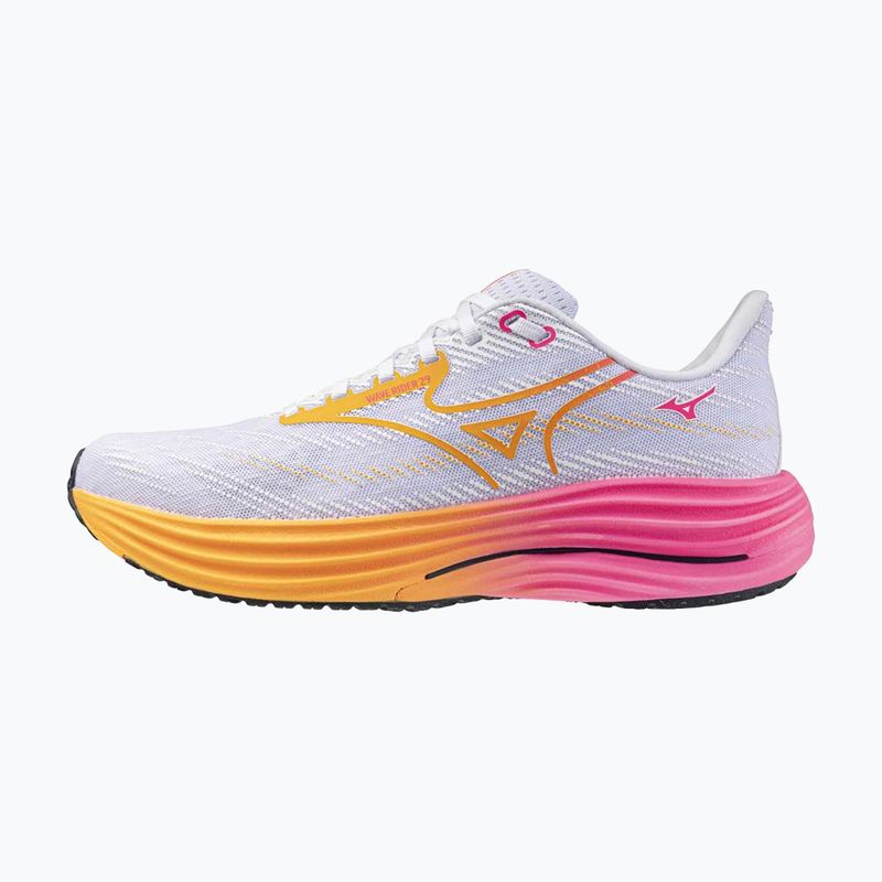 Laufschuhe Mizuno Wave Rider 28 white/tang orange/pink tetra 8