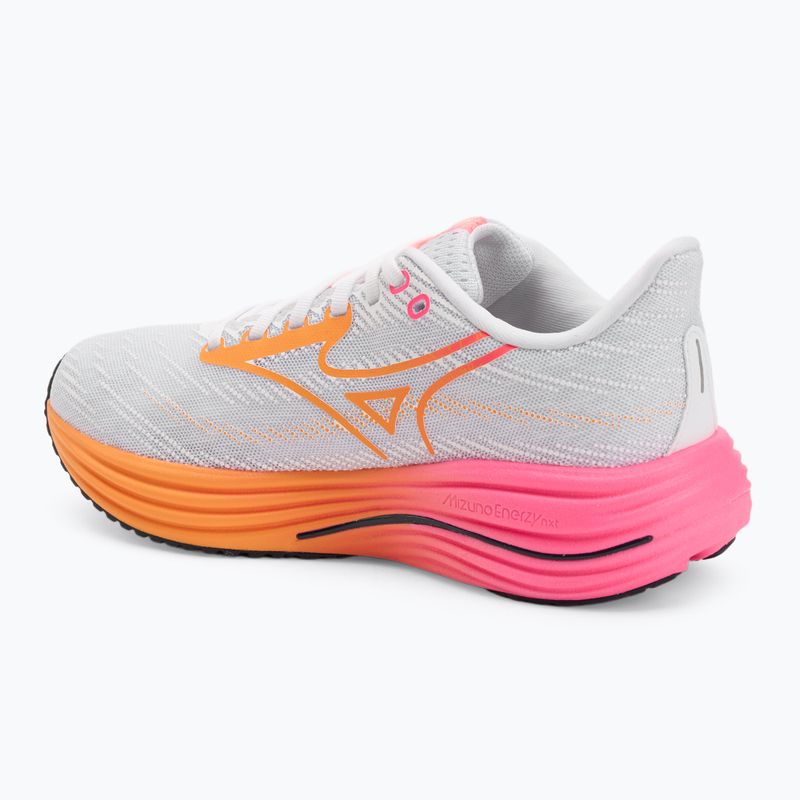 Laufschuhe Mizuno Wave Rider 28 white/tang orange/pink tetra 3