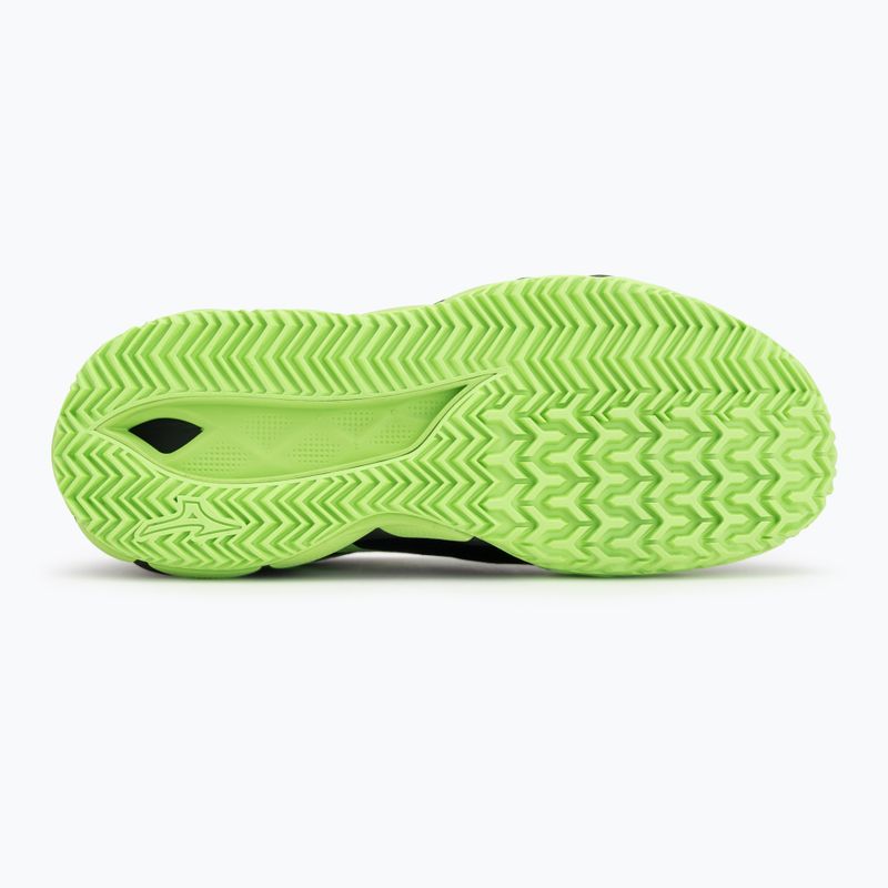 Padelschuhe Mizuno Wave Enforce Tour 2 black/foliage green/glowing ap 4