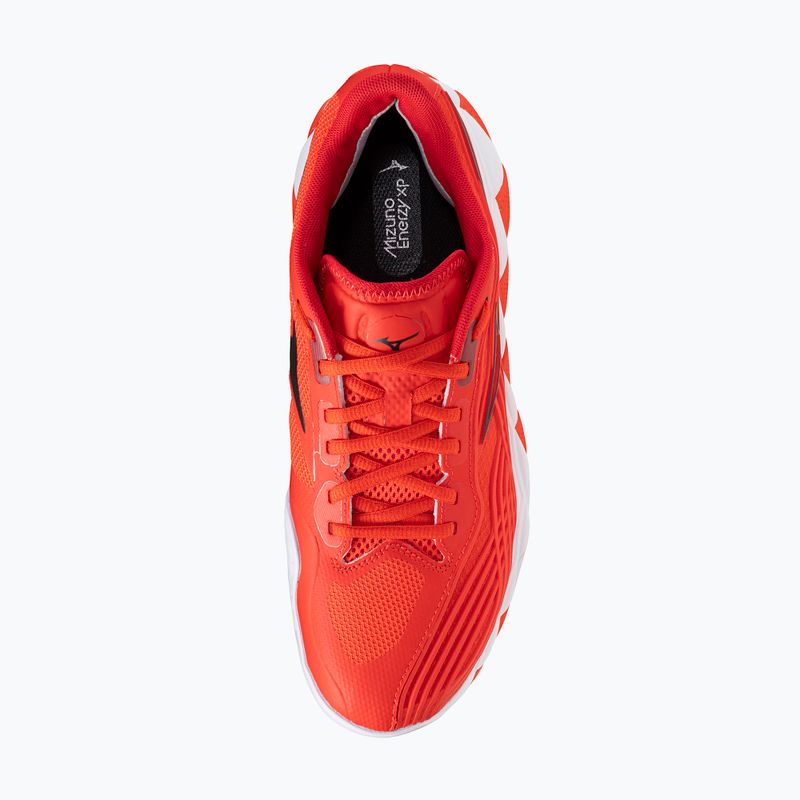 Tennisschuhe Mizuno Wave Enforce Tour 2 CC fiery red/white/sun-dried toma 4