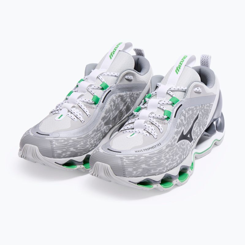 Schuhe Mizuno Wave Prophecy 13.2 harbor mist/black/vibrant green 2