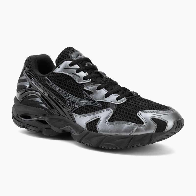 Mizuno Wave Rider 10 Laufschuhe black/black sand/metallic gray
