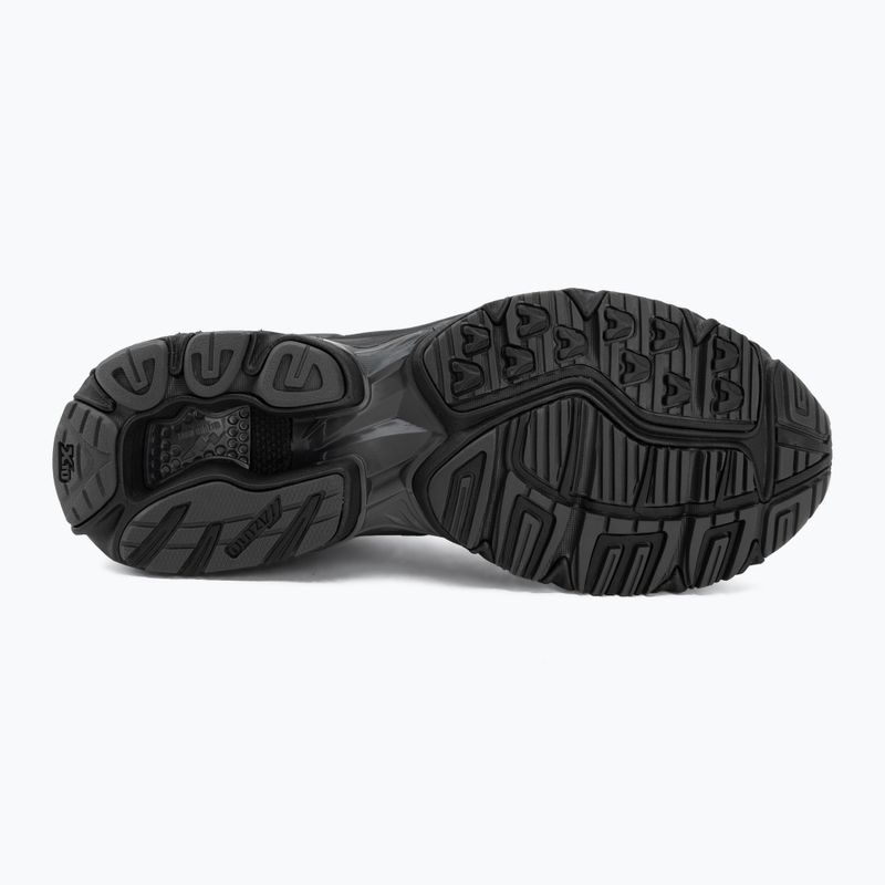 Mizuno Wave Rider 10 Laufschuhe black/black sand/metallic gray 4