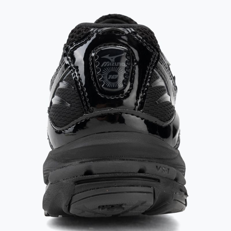 Mizuno Wave Rider 10 Laufschuhe black/black sand/metallic gray 6