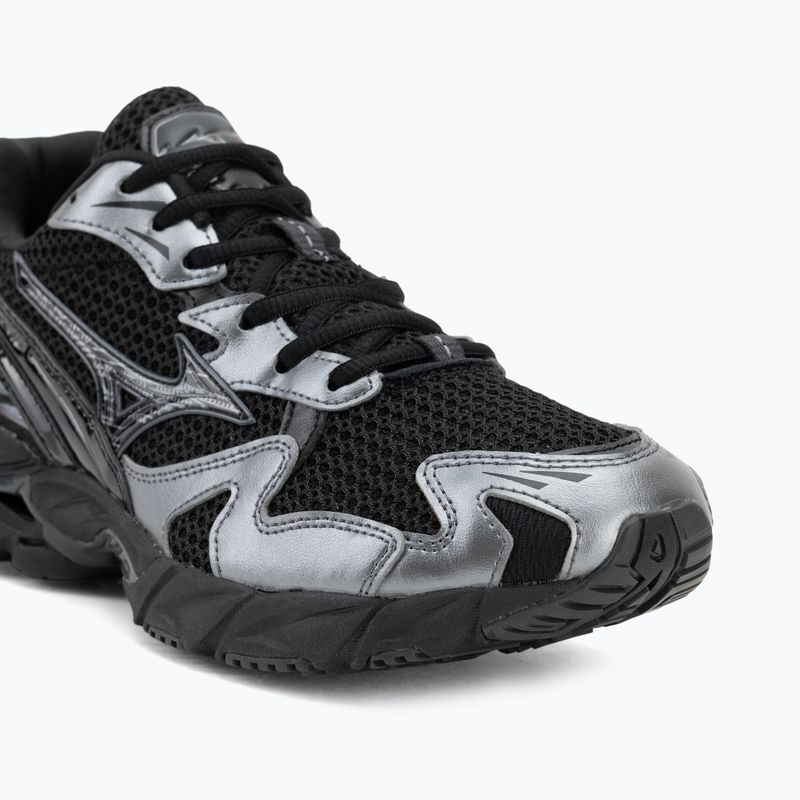Mizuno Wave Rider 10 Laufschuhe black/black sand/metallic gray 7
