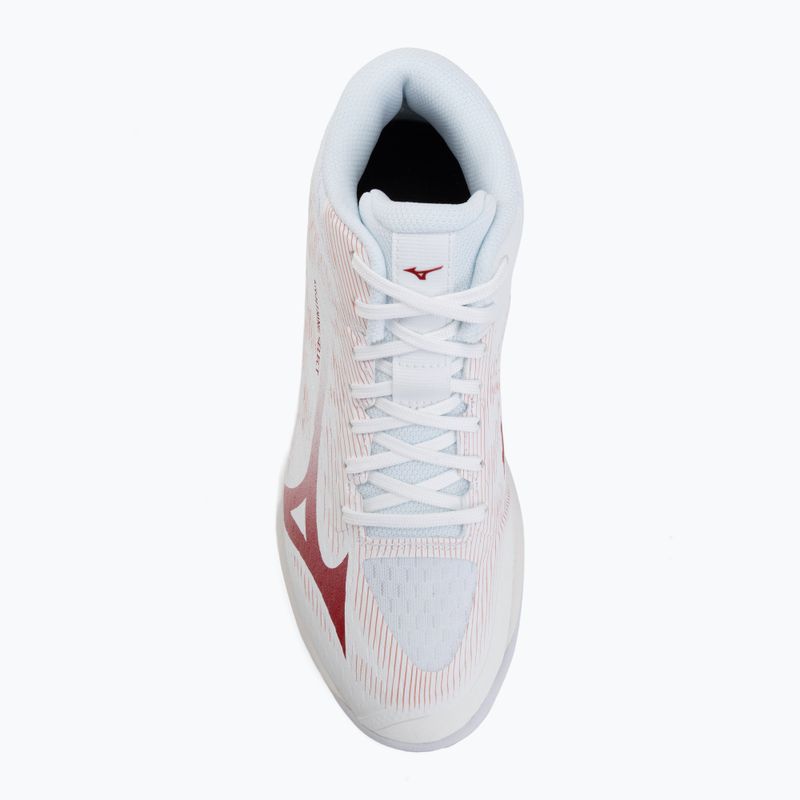 Damen-Volleyballschuhe Mizuno Lightning Select Mid white/rose elegance/lava falls 5