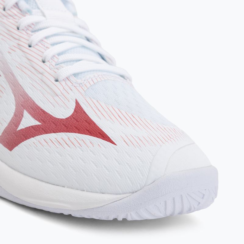 Damen-Volleyballschuhe Mizuno Lightning Select white/rose elegance/lava falls 7