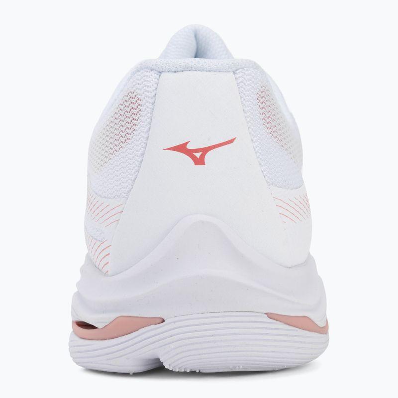 Damen-Volleyballschuhe Mizuno Wave Lightning Pro white/rose elegance/lava falls 6