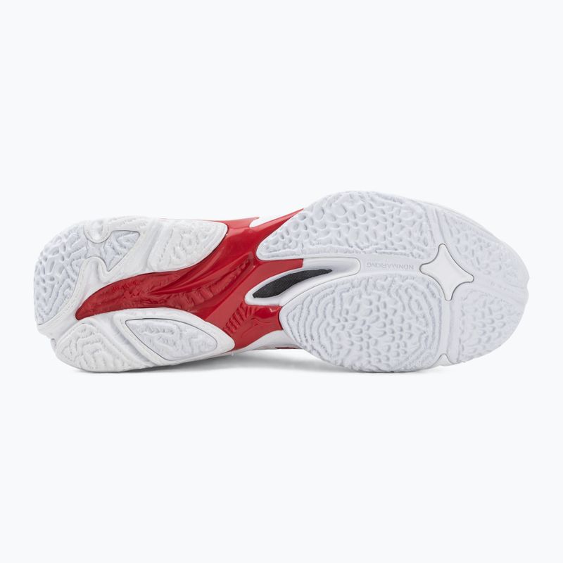 Damen-Volleyballschuhe Mizuno Wave Lightning Elite Mid white/rose elegance/lava falls 4