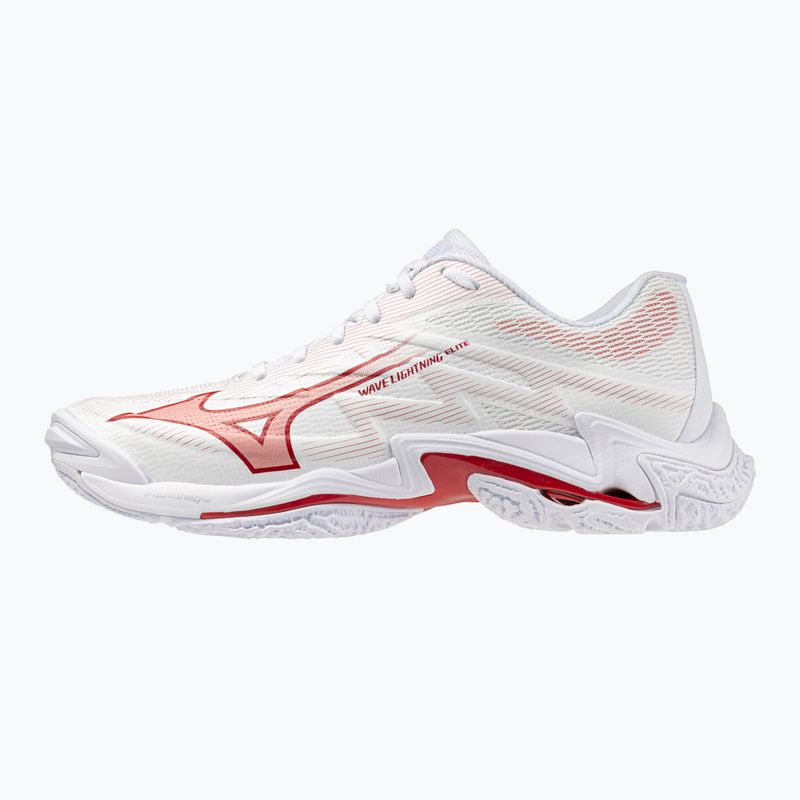 Damen-Volleyballschuhe Mizuno Wave Lightning Elite white/rose elegance/lava falls 8
