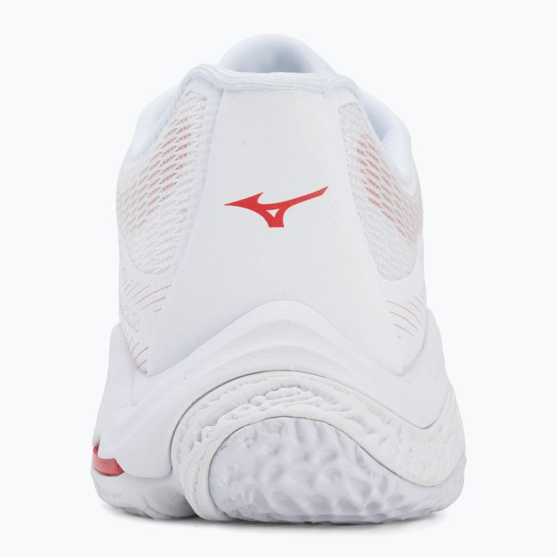 Damen-Volleyballschuhe Mizuno Wave Lightning Elite white/rose elegance/lava falls 6