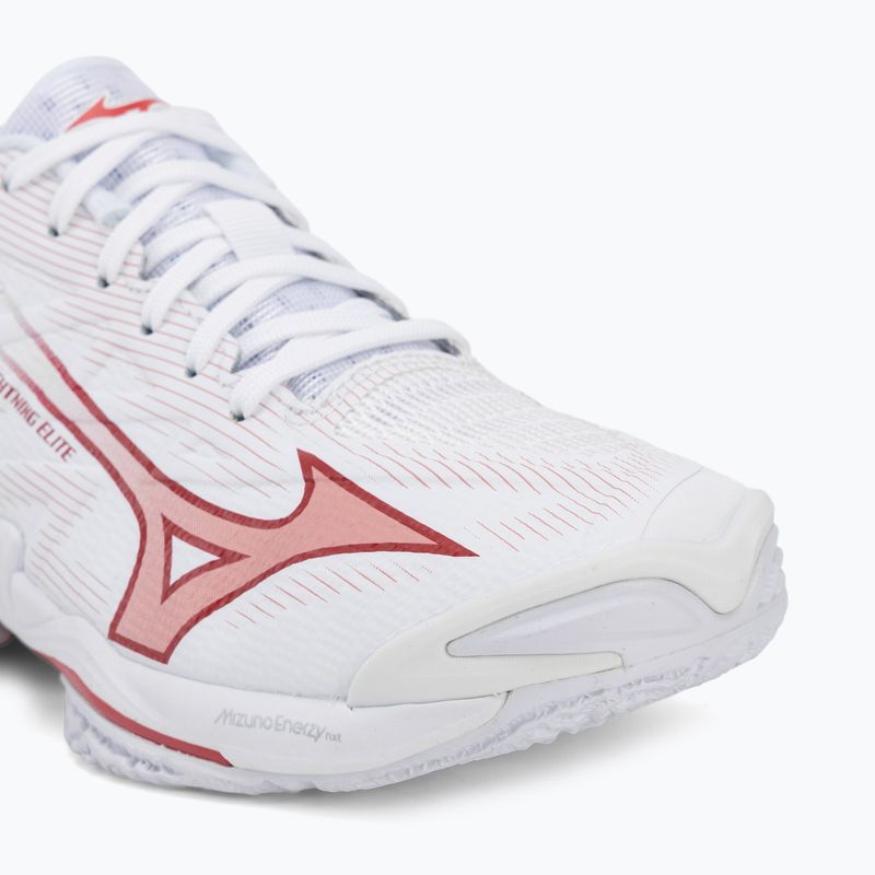 Damen-Volleyballschuhe Mizuno Wave Lightning Elite white/rose elegance/lava falls 7