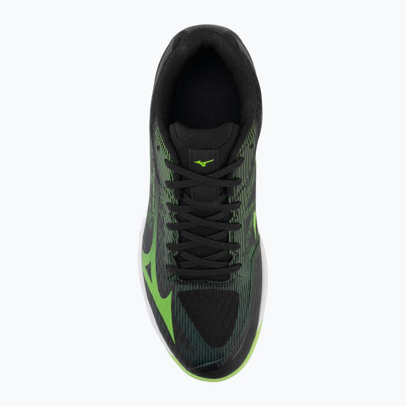 Volleyballschuhe Mizuno Lightning Select black/jasmine green 5