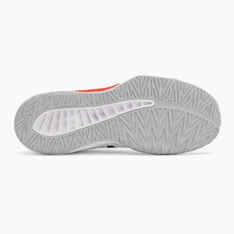 Volleyballschuhe Mizuno Lightning Select white/black/fiery red 4