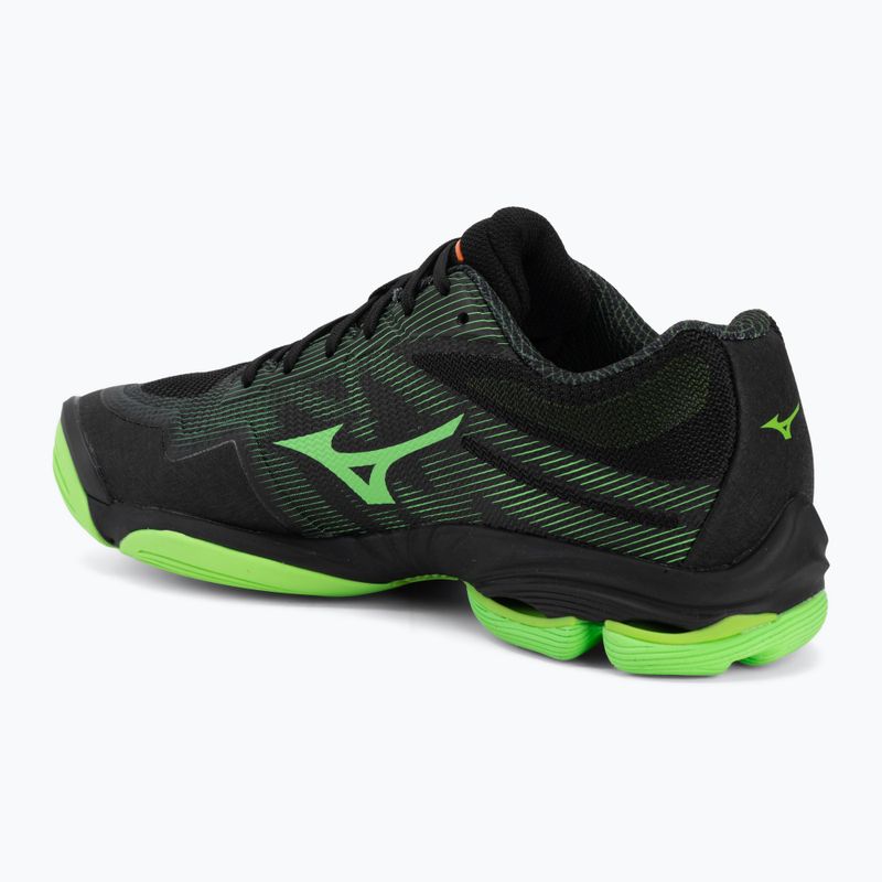 Volleyballschuhe Mizuno Wave Lightning Pro black/gloving apple/mandarin orange 3