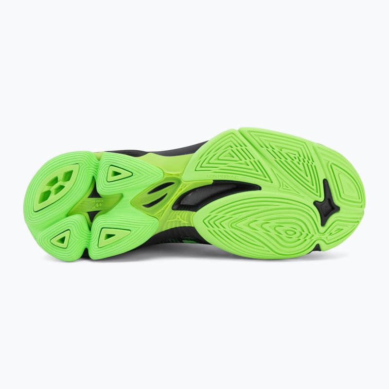Volleyballschuhe Mizuno Wave Lightning Pro black/gloving apple/mandarin orange 4