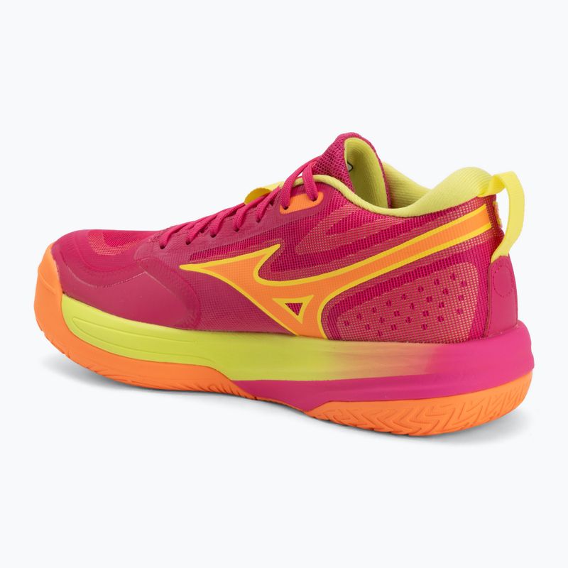Volleyballschuhe Mizuno Neo Jump pink tetra/fortune yellow/light 3