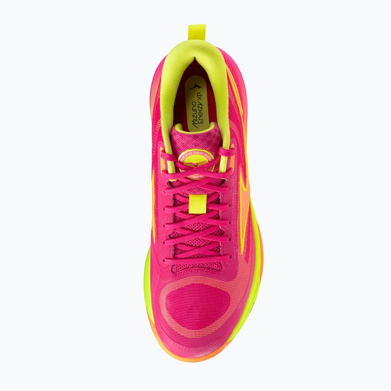 Volleyballschuhe Mizuno Neo Jump pink tetra/fortune yellow/light 4