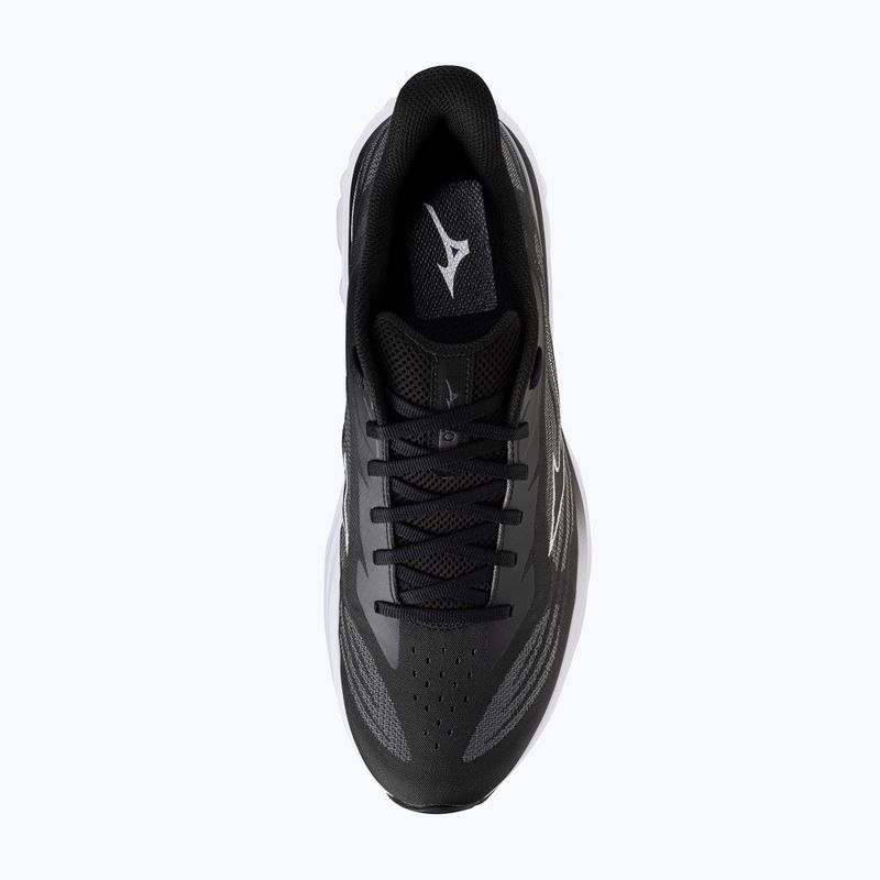 Herren-Laufschuhe Mizuno Wave Skyrise 7 black/white/iron gate 4