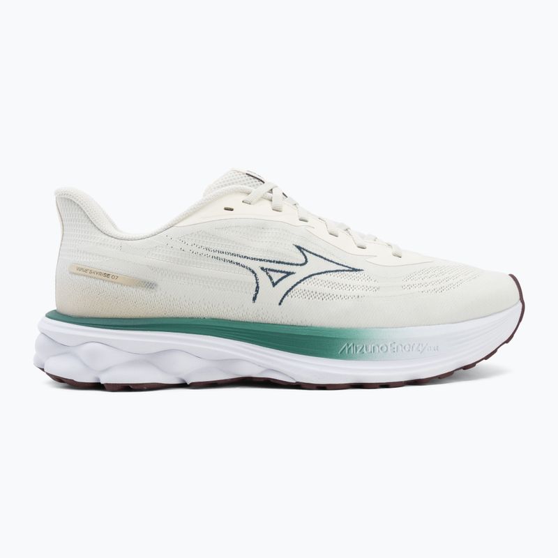 Herren-Laufschuhe Mizuno Wave Skyrise 7 snow white/north sea/summer sand 2