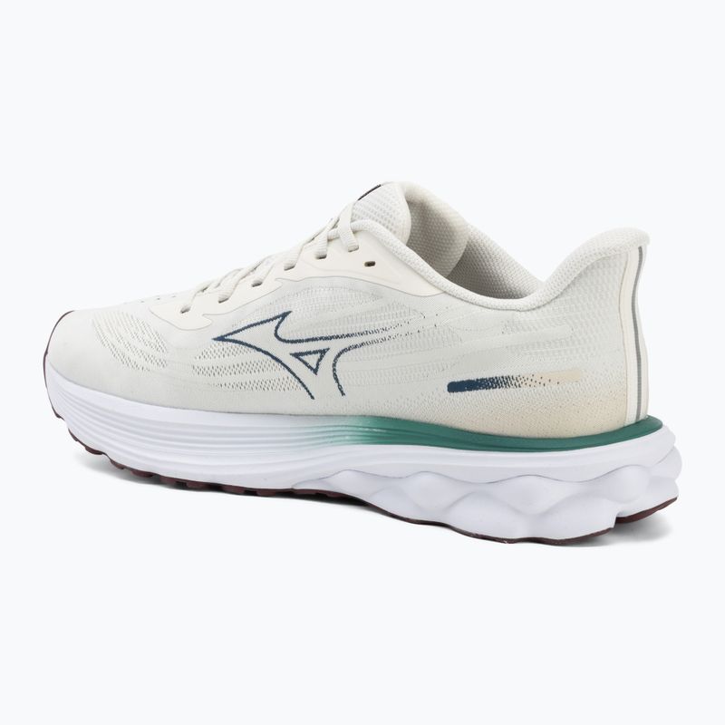 Herren-Laufschuhe Mizuno Wave Skyrise 7 snow white/north sea/summer sand 3
