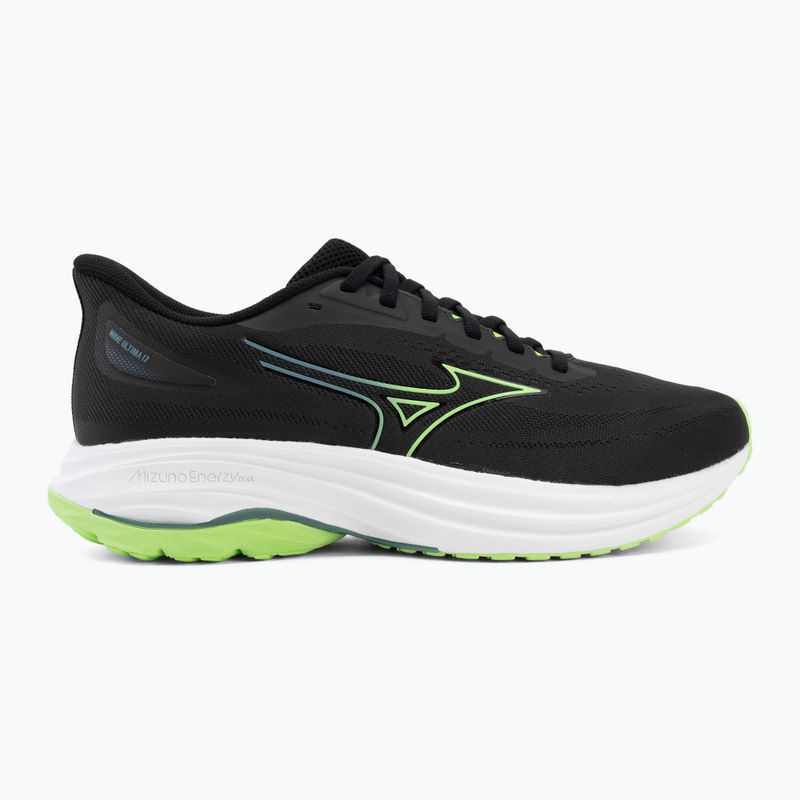 Herren-Laufschuhe Mizuno Wave Ultima 17 black sand/glowing apple/north atlantic 2