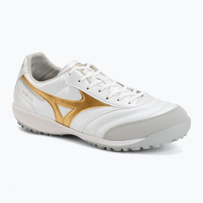 Fußballschuhe Mizuno Morelia Sala Pro TF white/football gold/galaxy silver