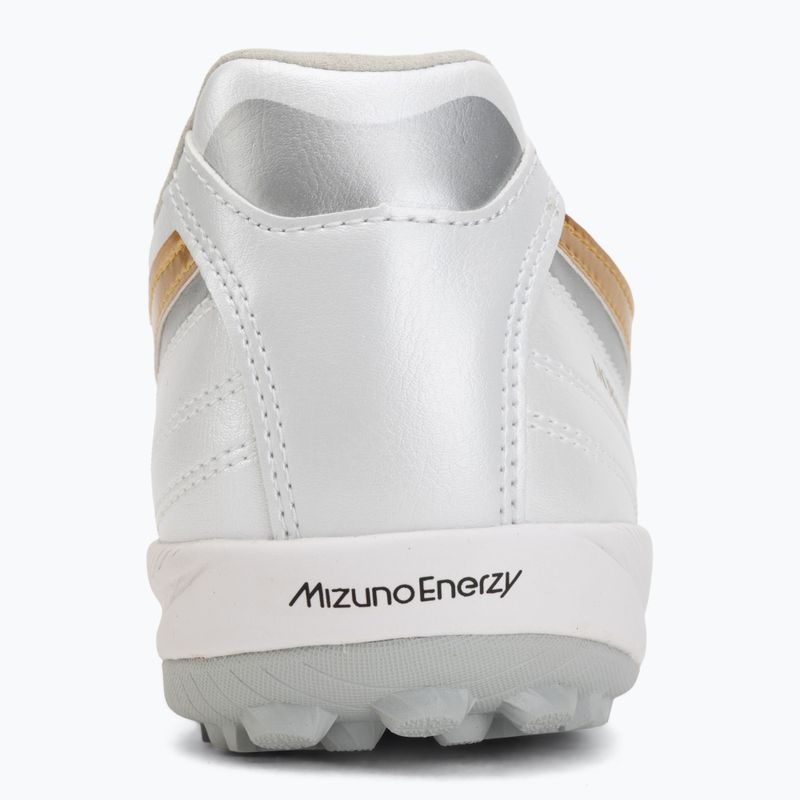 Fußballschuhe Mizuno Morelia Sala Pro TF white/football gold/galaxy silver 6