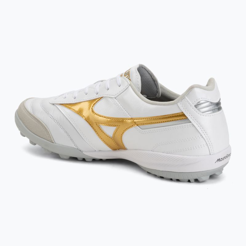 Fußballschuhe Mizuno Morelia Sala Elite TF white/football gold/galaxy silver 3