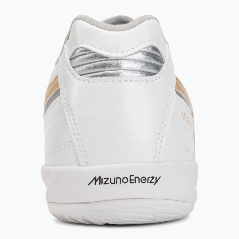Fußballschuhe Mizuno Morelia Sala Elite IN white/football gold/galaxy silver 6