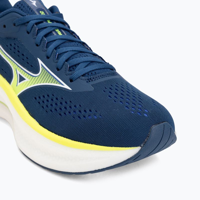 Herren-Laufschuhe Mizuno Wave Inspire 22 estate blue/lightning yellow 7