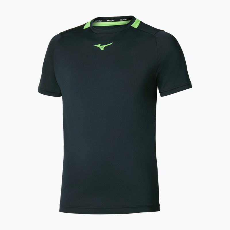 Herren-Tennis-T-Shirt Mizuno 62GAA001 Tee black 2