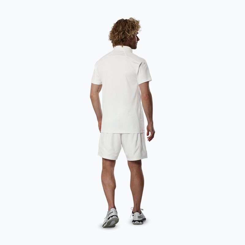 Herren T-Shirt Mizuno Stargazer Shadow Polo white 3