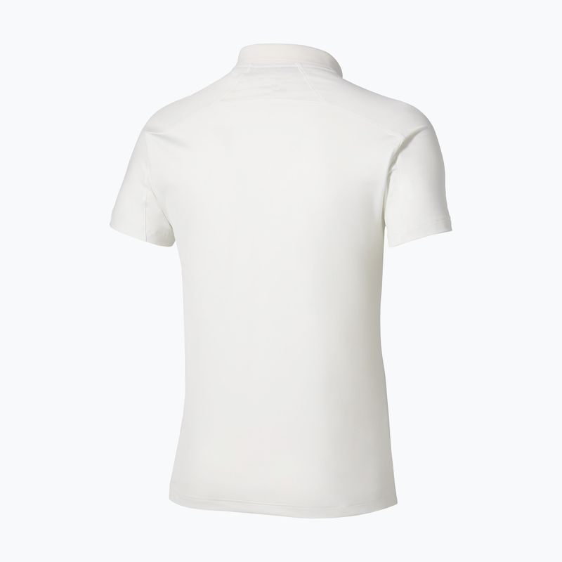 Herren T-Shirt Mizuno Stargazer Shadow Polo white 6