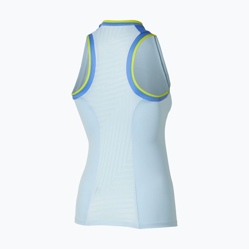 Damen-Tennis-T-Shirt Mizuno Stargazer Tank Top ice water 2
