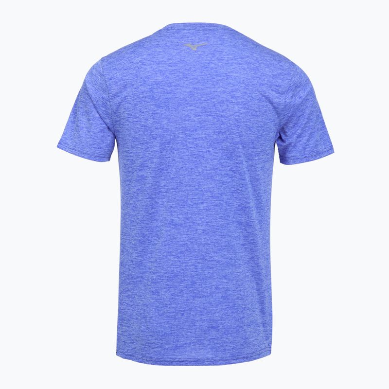 Herren-Laufshirt Mizuno Impulse Core Tee dazzling blue 2