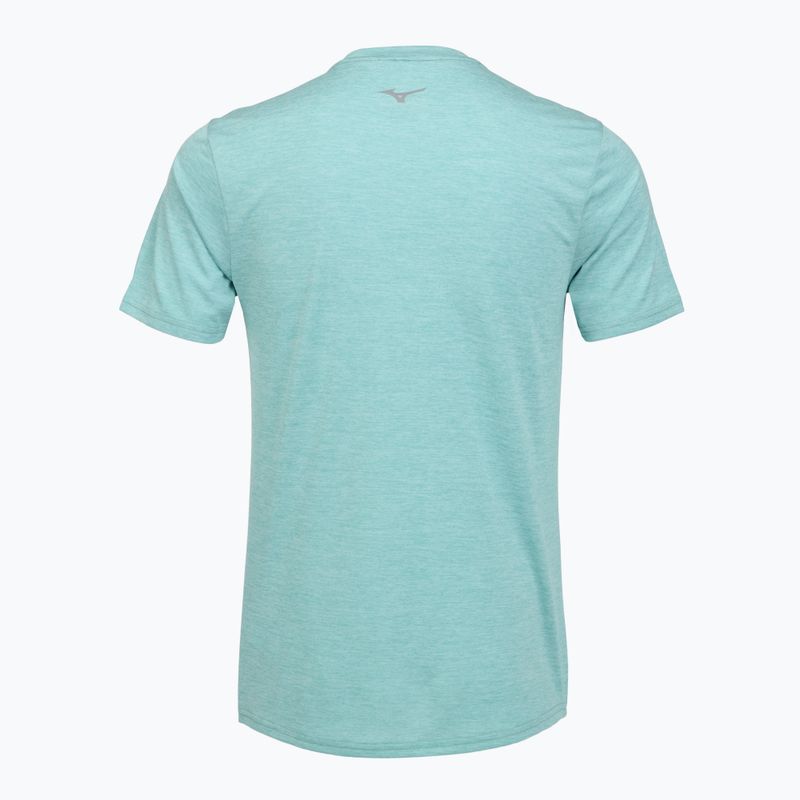 Herren-Laufshirt Mizuno Impulse Core Tee aquifer 2