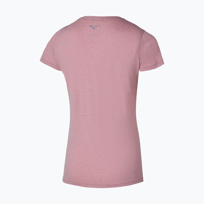 Damen-Laufshirt Mizuno Core Tee rose elegance 2