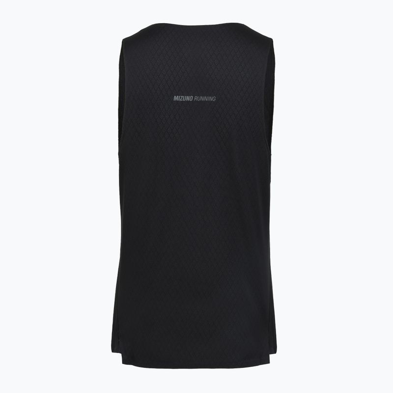 Herren-Lauf-Tanktop Mizuno Tech Light Tank black 2