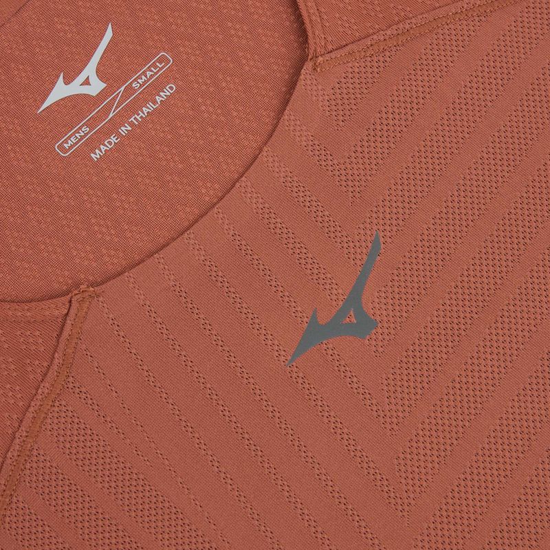 Herren-Laufshirt Mizuno Tech Light Tank copper brown 3