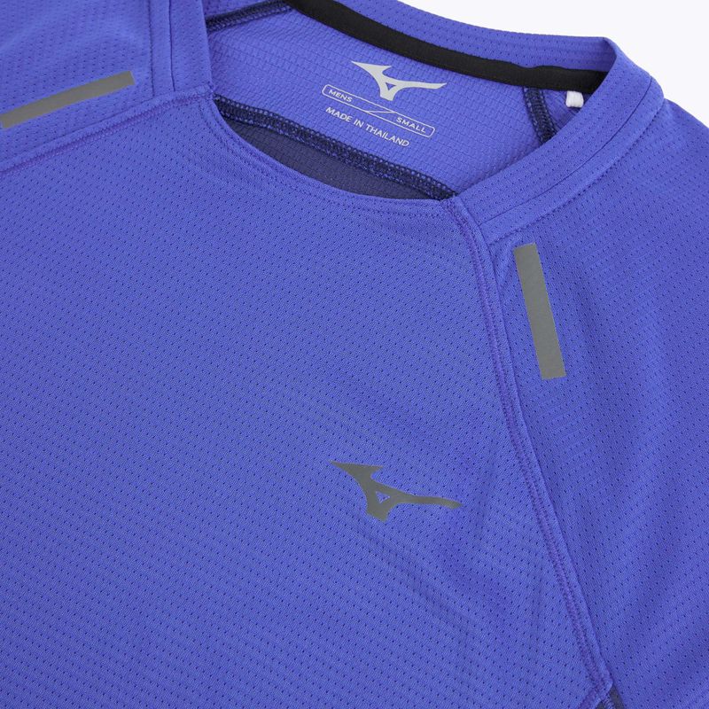 Herren-Laufshirt Mizuno Active DryAeroFlow Tee dazzling blue 3