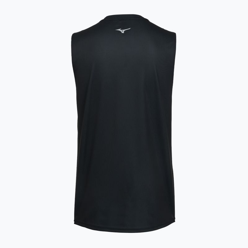 Herren-Laufshirt Mizuno Core Graphic Sleeveless black/gray 2