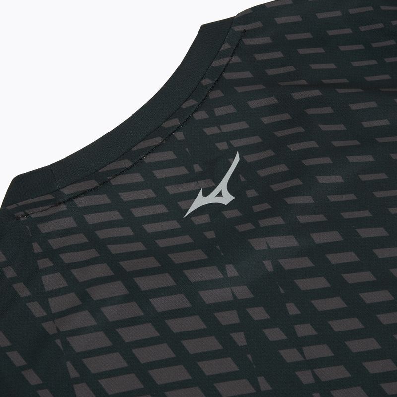 Herren-Laufshirt Mizuno Core Graphic Tee black/gray 4